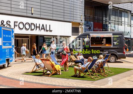 Tolworth & Kingston upon Thames sparare nella zona locale Foto Stock