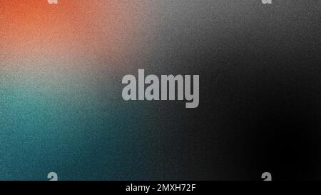 Sfondo sfumato grigio blu scuro verde, colori sfocati motivo ondulato con effetto rumore, banner di grandi dimensioni Foto Stock