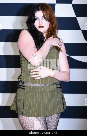 Los Angeles, Stati Uniti. 02nd Feb, 2023. GALE al Warner Music Group's Grammy Pre-Party 2023, Heald all'Hollywood Athletic Club il 2 febbraio 2023 a Hollywood, California. Foto: Annie Lesser/imageSPACE Credit: Imagespace/Alamy Live News Foto Stock