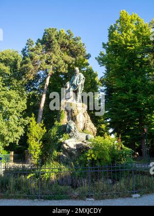 Monumento a Giuseppe Garibaldi, Castello, Venezia Foto Stock