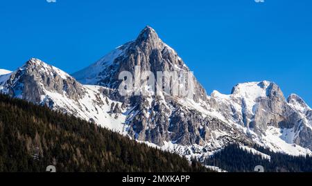 Admonter Kaibling nel Parco Nazionale Gesäuse, Stiria, Austria, Europa Foto Stock