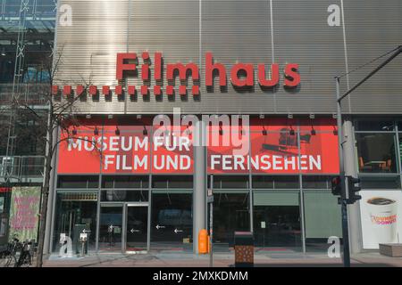 Museo del cinema e della televisione, Potsdamer Straße, Potsdamer Platz, Tiergarten, Berlino, Germania, Europa Foto Stock