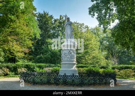 Monumento Regina Luise di Prussia, Luiseninsel, Großer Tiergarten, Tiergarten, Mitte, Berlino, Germania, Europa Foto Stock