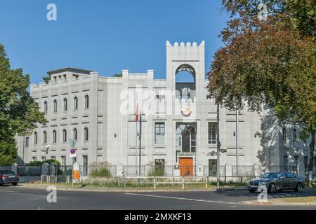 Ambasciata del Qatar, Hagenstraße, Grunewald, Berlino, Germania, Europa Foto Stock