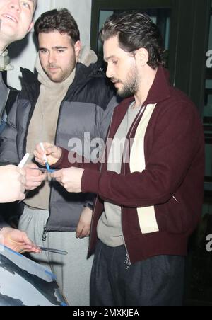 New York, NY, Stati Uniti. 03rd Feb, 2023. Kit Harington visto a New York il 03 febbraio 2023. Credit: RW/Media Punch/Alamy Live News Foto Stock