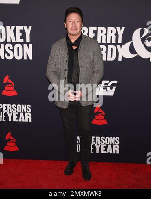 03 febbraio 2023 - Los Angeles, California - Julian Lennon. 2023 MusiCares persons of the Year onorando Berry Gordy e Smokey Robinson al Los Angeles Convention Center. (Credit Image: © Billy Bennight/AdMedia via ZUMA Press Wire) SOLO PER USO EDITORIALE! Non per USO commerciale! Foto Stock