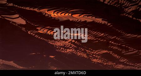 Yuan Yang terrazze a guangxi Foto Stock