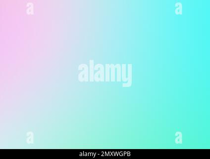 Gradiente di colore, mesh, sfondo astratto, immagine, texture granulosa, colori, luminosi, pastello, chiari, rosa, illustrazione blu e turchese Foto Stock