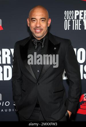 3 febbraio 2023 - Los Angeles, California - Harvey Mason jr.. 2023 MusiCares persons of the Year onorando Berry Gordy e Smokey Robinson tenutisi presso il Los Angeles Convention Center di Los Angeles. (Credit Image: © FS/AdMedia via ZUMA Press Wire) SOLO PER USO EDITORIALE! Non per USO commerciale! Foto Stock