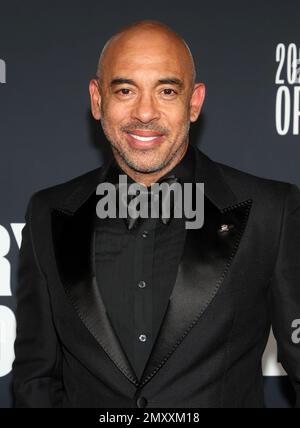 3 febbraio 2023 - Los Angeles, California - Harvey Mason jr.. 2023 MusiCares persons of the Year onorando Berry Gordy e Smokey Robinson tenutisi presso il Los Angeles Convention Center di Los Angeles. (Credit Image: © FS/AdMedia via ZUMA Press Wire) SOLO PER USO EDITORIALE! Non per USO commerciale! Foto Stock