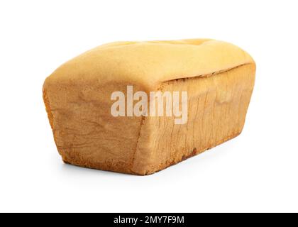 Gustoso pane di pera isolato su bianco. Torta fatta in casa Foto Stock