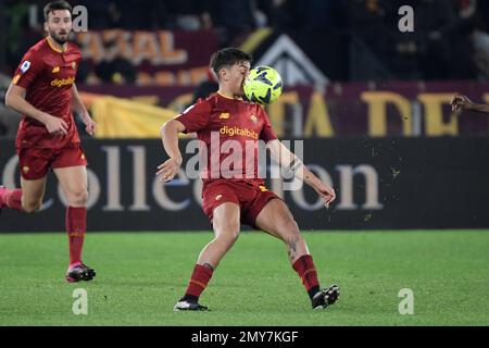 Roma, Italia. 04th Feb, 2023. Paulo Dybala di AS Roma durante la Serie Una partita di calcio tra AS Roma e Empoli FC allo stadio Olimpico di Roma (Italia), 4th febbraio 2023. Foto Andrea Staccioli/Insidefoto Credit: Insidefoto di andrea staccioli/Alamy Live News Foto Stock