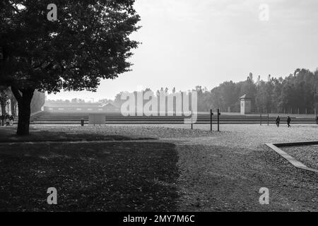 ricordate le persone uccise in guerra, dachau germania Foto Stock