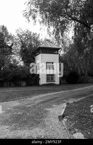 ricordate le persone uccise in guerra, dachau germania Foto Stock