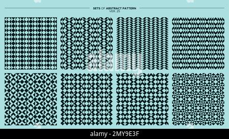 Design moderno e creativo. Vettore di ripetizione geometrico senza giunture. Illustrazione Vettoriale