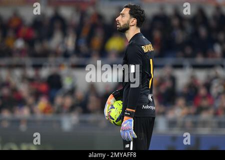 Stadio Olimpico, Roma, Italia. 4th Feb, 2023. Serie A football; Roma contro Empoli; Rui Patricio di AS Roma Credit: Action Plus Sports/Alamy Live News Foto Stock