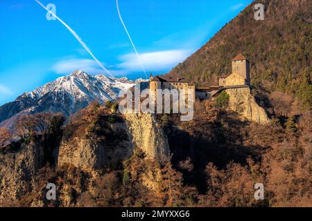 Castel Tirolo Merano dolomiti trentino Alto Adige Italia Foto Stock