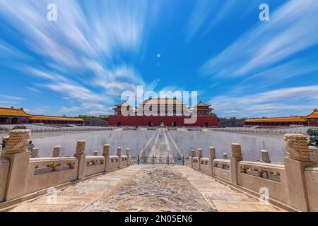 Meridian porta jinshui ponte di Pechino il palazzo imperiale Foto Stock