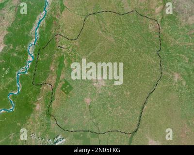 IMO, stato della Nigeria. Mappa satellitare ad alta risoluzione Foto Stock