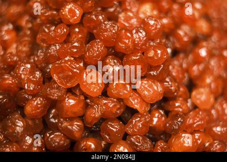 Composta di ciliegie secche Foto Stock