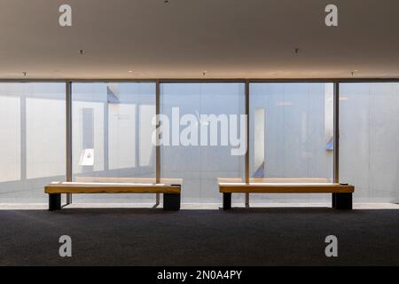 Orologio di celebrità web a qinhuangdao, la biblioteca del solitario Foto Stock