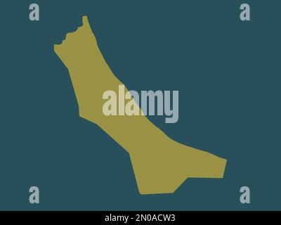 Al Batinah nord, regione di Oman. Forma a tinta unita Foto Stock