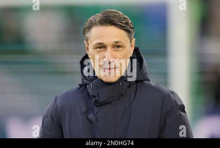 Wolfsburg, Germania. 05th Feb, 2023. Firo: 05.02.2023, calcio, campionato 1st, 1st Bundesliga, Stagione 2022/2023, VfL Wolfsburg - FCB FC Bayern Munich Muenchen allenatore VfL Niko Kovac, Kovac, ritratto, headshot, credito: dpa/Alamy Live News Foto Stock