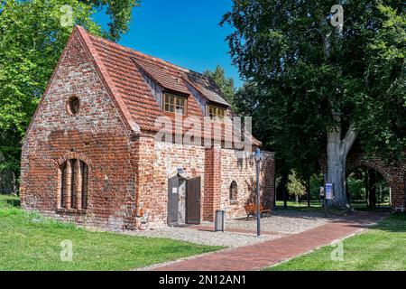 Ex monastero cistercense di Lehnin, Cappella della porta, Brandeburgo, Germania, Europa Foto Stock