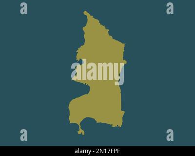 Cabo Rojo, comune di Puerto Rico. Forma a tinta unita Foto Stock