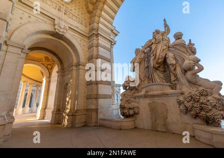 Palais Longchamp, Marsiglia, Bocche del Rodano, Provenza-Alpi-Costa Azzurra, Francia, Europa occidentale Foto Stock