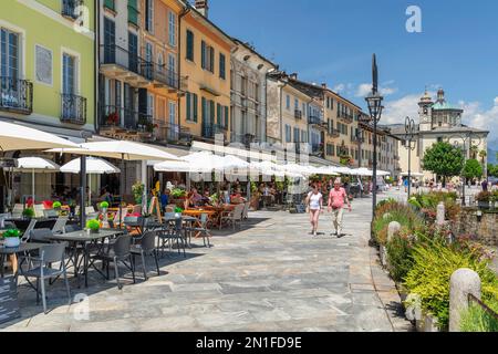 Cannobio, Lago maggiore, Piemonte, Laghi italiani, Italia, Europa Foto Stock