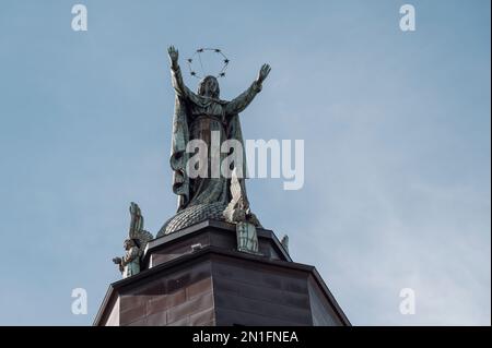 Notre-Dame-de-Bon-Secours, Montreal, Quebec, Canada, Nord America Foto Stock