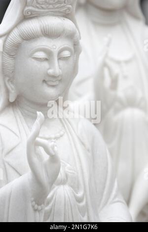 Avalokitesvara (Quan am), la Bodhisattva della compassione (Dea della Misericordia), Danang, Vietnam, Indocina, Asia sudorientale, Asia Foto Stock