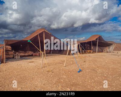 Deserto di Agafay a Marrakech Marocco Foto Stock