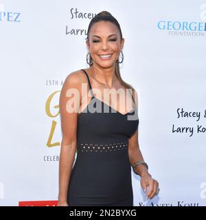 EVA LaRue partecipa al 15th° annuale George Lopez Celebrity Golf Classic Pre-Party. Foto: Michael Mattes/michaelmattes.co Foto Stock