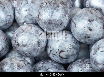 Mucchio di nocciole caramellate in primo piano al cioccolato Foto Stock