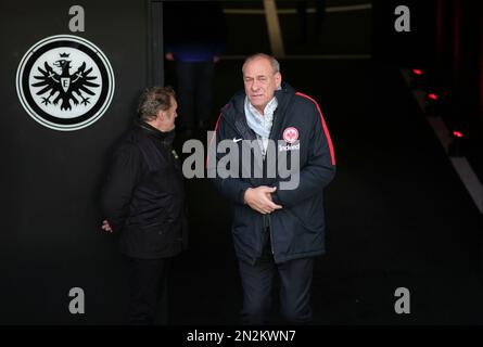 Francoforte, Germania. 16th Dec, 2017. Primo : 16th dicembre 2017, calcio, 1st Bundesliga, stagione 2017/2018, Eintracht Frankfurt - FC Schalke 04 2: 2 Peter FISCHER, Presidente Francoforte Credit: dpa/Alamy Live News Foto Stock