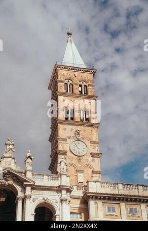 Basilica Papale di Santa Maria maggiore Foto Stock