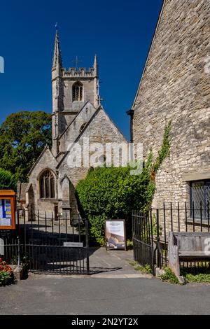 Castello Combe, Cotswolds, Wiltshire, Inghilterra. Foto Stock