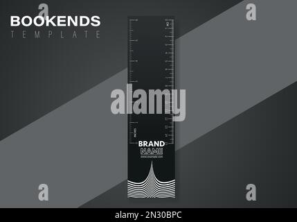 Business moderno bookmarks template design. Modello segnalibro vettore. Illustrazione dei segnalibri. Illustrazione Vettoriale