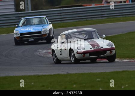 Bill Watt, Lotus Elan S2, Adams e Page Swinging Sessanta, Gruppo 2, vetture oltre 2000cc, divise in 6 classi G a i, una gara di quaranta minuti con l'opt Foto Stock