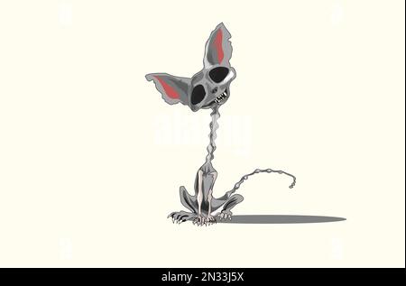 Illustrazione vettoriale delle mascotte Cat Illustrazione Vettoriale