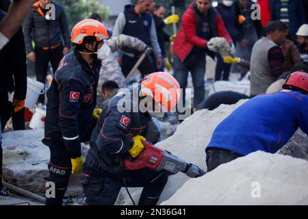 terremoto in turchia Foto Stock