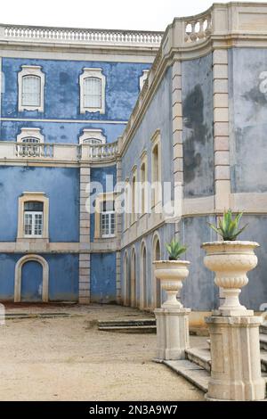 Queluz, Lisbona, Portogallo - 21 novembre 2022: Bellissimo Palazzo Nazionale di Queluz a Lisbona Foto Stock