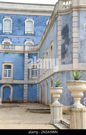 Queluz, Lisbona, Portogallo - 21 novembre 2022: Bellissimo Palazzo Nazionale di Queluz a Lisbona Foto Stock