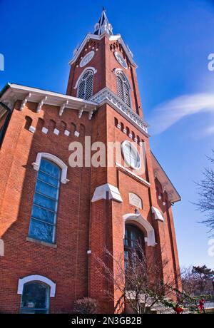 Trinity Evangelical Lutheran Church Columbus Ohio Downtown 2023 Foto Stock