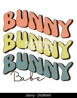 Pacchetto Pasqua PNG, retro Pasqua PNG, Pasqua uova png, divertente Pasqua png, Pasqua png, Bunny png Foto Stock