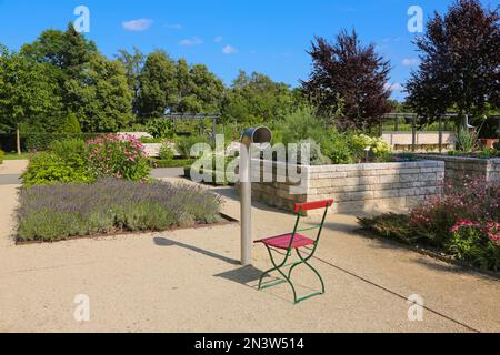 Garden of Eden, Generation Active Park, Sensory and Therapy Park, Hearing, Untermarchtal, Baden-Wuerttemberg, Germania Foto Stock