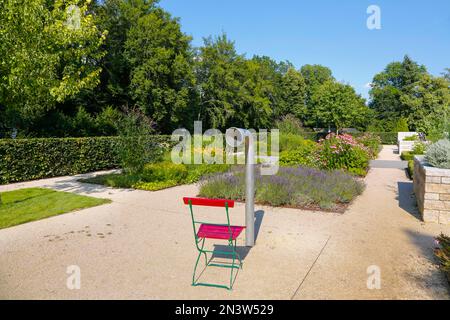 Giardino dell'Eden, parco attivo di generazione, parco sensoriale e di terapia, Untermarchtal, Baden-Wuerttemberg, Germania Foto Stock