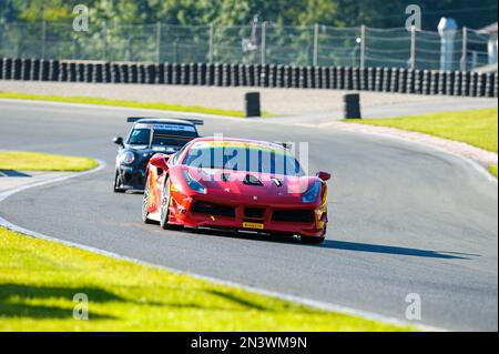 Karl Oppitzhauser, Ferrari 488, Histo Cup 2019, Bosch Race, Salzburgring 1, Salisburgo, Austria Foto Stock